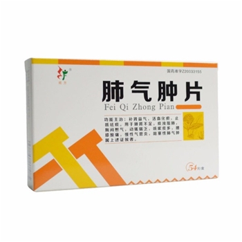 肺气肿片0.3g*54s